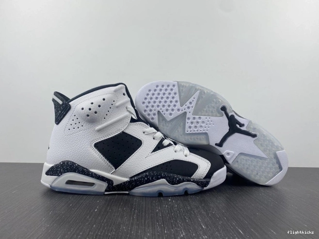 384664-101 Retro Jordan 6 Oreo 0817